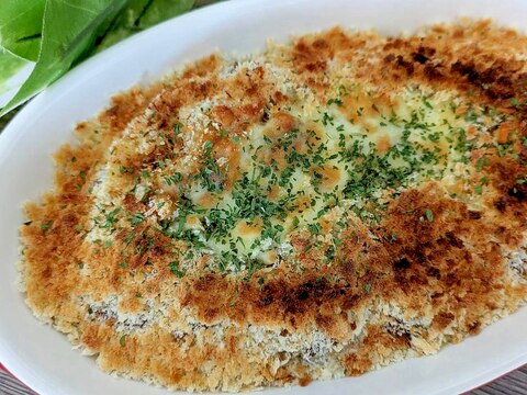 天才!と言われた、ひき肉とトマトのカレー風ドリア♪